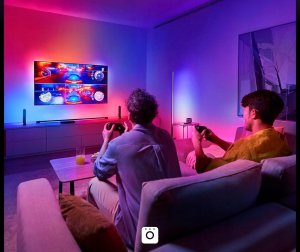 Philips Hue Play HDMI 8K synchronizuje do 10 lamp żarówki LED nowe 6