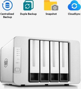 TERRAMASTER F4-423 4 Bay wysokowydajna obudowa NAS serwer pamięć sieciowa 6