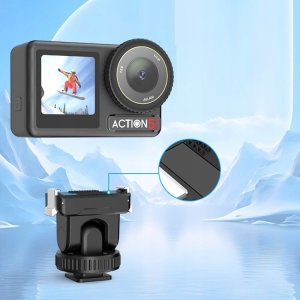 Szybkozłączka Uchwyt na Gwint 1/4'' Stopkę ISO do DJI Osmo Action 3 / 4 / 5 Pro / PU727B 6