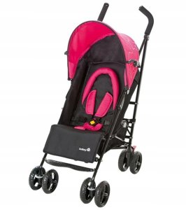 WÓZEK SAFETY SLIM PACKAGE CITY   PINK + ŚPIWOREK + TORBA   12077062 4