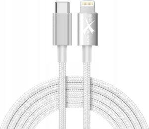 Kabel pleciony PD USB Typ-C - Lightning  - 2m 1