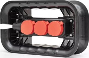 Cable winder with electrical strip Qbrick System Custom Cable Winder with an electrical strip set 1