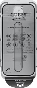 Guess GUTGP16SBOKGCIP iPhone 16 6.1" Screen Protector Privacy 2.5D Outline - privacy display protection 2