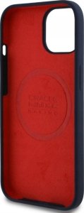 Red Bull RBHMP14S24SIILVR iPhone 14 6.1" Hard Case Navy Silicone Red Ring MagSafe 7