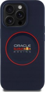 Red Bull RBHMP14L24SIILVR iPhone 14 Pro 6.1" Hard Case Navy Silicone Red Ring MagSafe 1