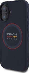 Red Bull RBHMP16M24SIILVR iPhone 16 Plus 6.7" Hard Case Navy Silicone Red Ring MagSafe 2