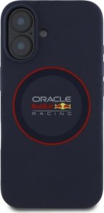 Red Bull RBHMP16M24SIILVR iPhone 16 Plus 6.7" Hard Case Navy Silicone Red Ring MagSafe 3