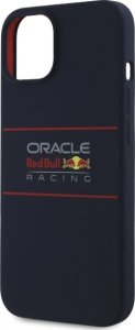Red Bull RBHMP15S24SIHSRV iPhone 15 6.1" Hard Case Navy Silicone Horizontal Logo MagSafe 6