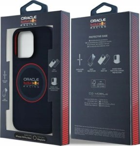 Red Bull RBHMP16X24SIILVR iPhone 16 Pro Max 6.9" Hard Case Navy Silicone Red Ring MagSafe 8