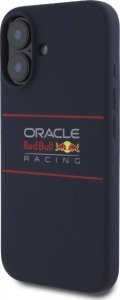 Red Bull RBHMP16M24SIHSRV iPhone 16 Plus 6.7" Hard Case Navy Silicone Horizontal Logo MagSafe 2
