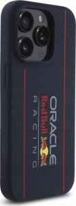 Red Bull RBHMP15L24SIOLRV iPhone 15 Pro 6.1" Hard Case Navy Silicone Vertical Logo MagSafe 4