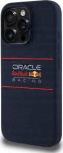 Red Bull RBHMP15L24SIHSRV iPhone 15 Pro 6.1" Hard Case Navy Silicone Horizontal Logo MagSafe 2