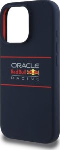 Red Bull RBHMP15L24SIHSRV iPhone 15 Pro 6.1" Hard Case Navy Silicone Horizontal Logo MagSafe 6