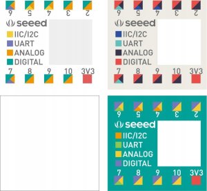 Seeed Studio Seeeduino Xiao SAMD21 ARM Cortex M0+ modulis 6