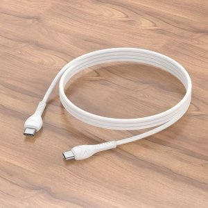Kabel USB Hoco X37 USB-C do USB-C PD 60W 1 m Biały 6