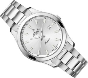 Klasyczny elegancki zegarek Atlantic SEAPAIR 60335.41.29 Szafir . 6