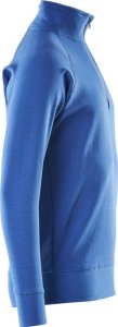 MASCOT Bluza z krótkim zamkiem błyskawicznym CROSSOVER (kolor błękitny, rozmiar 3XL) 3
