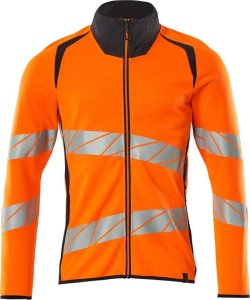 MASCOT Bluza z zamkiem błyskawicznym ACCELERATE SAFE (kolor pomarańcz hi-vis/ciemny granat, rozmiar 3XL) 1