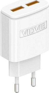 Ładowarka sieciowa dual USB + kabel Typu C 2400 mA 10