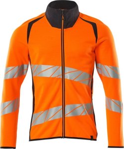 MASCOT Bluza z zamkiem błyskawicznym ACCELERATE SAFE (kolor pomarańcz hi-vis/ciemny granat, rozmiar 2XL) 1