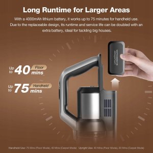 Bezprzewodowy odkurzacz i myjka JIMMY PW11 5