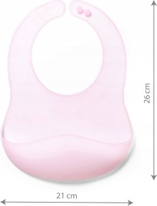 1598/02 ŚLINIAK SILIKONOWY ULTRACIENKI RÓŻOWY 7