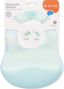 BabyOno 1598/01 ŚLINIAK SILIKONOWY ULTRACIENKI 2