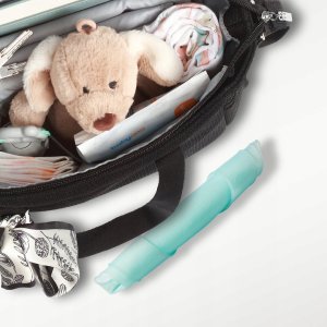 BabyOno 1598/01 ŚLINIAK SILIKONOWY ULTRACIENKI 8
