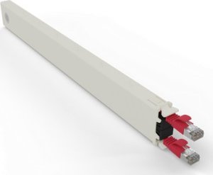 PATCHBOX CONEX8STPRD kabel sieciowy Czerwony 0,8 m Cat6a U/FTP (STP) 1