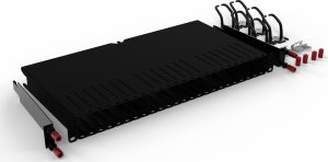 PATCHBOX One PONEFRAME, 19" Rahmen Kit Panel zarządzania kablami 1