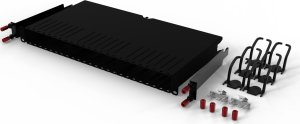 PATCHBOX One PONEFRAME, 19" Rahmen Kit Panel zarządzania kablami 2