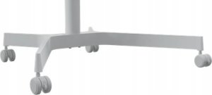 Leitz 65360001 biurko komputerowe Kształt kwadratowy Aluminium Biały 4