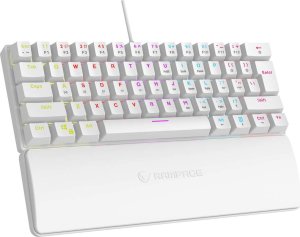 Klawiatura Rampage Plower K60 RMP Blue Switch (PLOWERK60-WHITE) 1