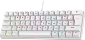 Klawiatura Rampage Plower K60 RMP Blue Switch (PLOWERK60-WHITE) 2