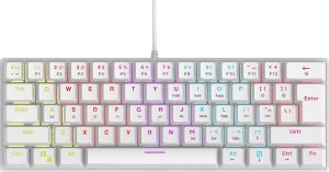 Klawiatura Rampage Plower K60 RMP Blue Switch (PLOWERK60-WHITE) 3