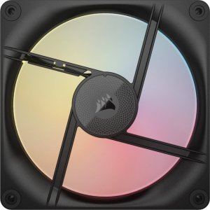 Wentylator Corsair iCUE LINK LX140-R RGB PWM 2-pack + Hub czarny (CO-9051052-WW) 3