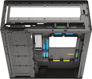 HAVN HS 420 PC-Gehuse, Midi-Tower, E-ATX, Tempered Glass - schwarz 8