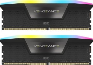Pamięć Corsair Vengeance RGB, DDR5, 96 GB, 7200MHz, CL40 (CMH96GX5M2B7200C40) 2