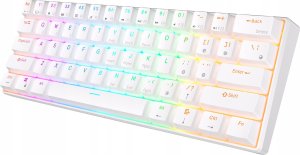 RK61 KLAWIATURA MECHANICZNA 60% BLUE HOTSWAP RGB - Black 2