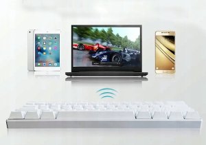 RK61 KLAWIATURA MECHANICZNA 60% BLUE HOTSWAP RGB - Black 4