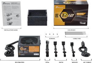 Zasilacz SeaSonic B12 BM 550W 9