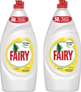 Fairy Płyn do mycia naczyń Cytryna 2x 900ml 1