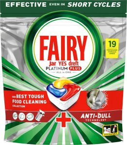 Fairy Tabletki do zmywarki Platinum Plus All In One Lemon 114 szt. 2