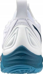 Mizuno Buty siatkarskie WAVE MOMENTUM 3 biało - niebieskie r. 46 3