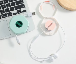 Organizer na kable obrotowy do kabli na telefon Organizer na kable obrotowy do kabli na telefon 6