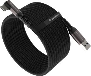 Kabel USB GENESIS USB-A - USB-C 5 m Czarny (NVC-2221) 5