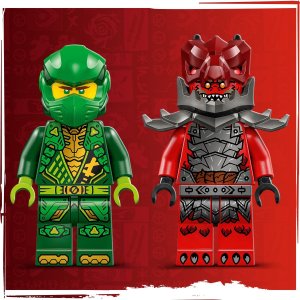 Ninjago Samochód wyścigowy Lloyda z napędem typu pull-back (71828) 7