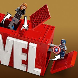 Marvel Logo MARVEL z minifigurkami  (76313) 7