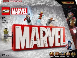 Marvel Logo MARVEL z minifigurkami  (76313) 1