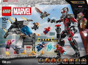 LEGO Marvel Kapitan Ameryka: Wojna bohaterów — bitwa (76314) 1